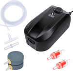 Uniclife Aquarium Air Pump Dual Outlet Fish Tank Aerator with Accessories for 5-200 Gallon Tank - Image 10