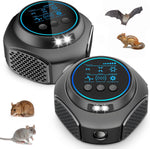 Jahy2tech 2 pack ultrasonic rodent repellent front view