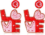CEALXHENY colorful acrylic glass seed bead texture