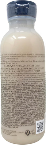 Fresh Milk Body Cleanser ingredients and text label