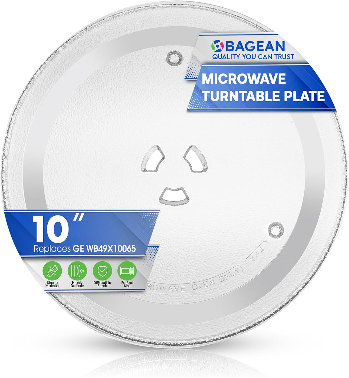 Bagean replacement glass plate compatibility measurement view