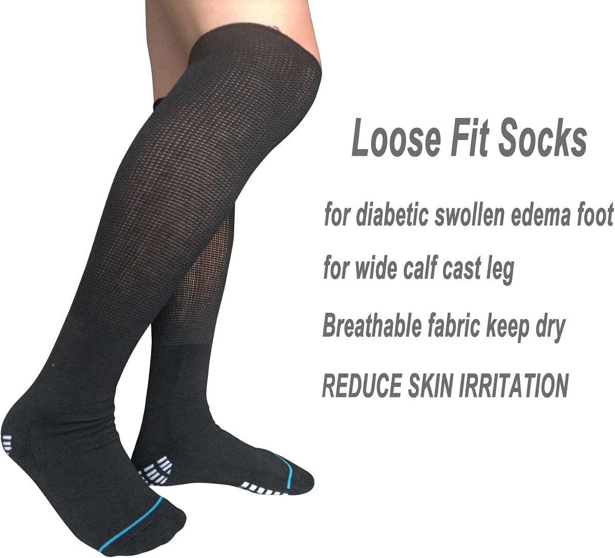 LORVVDE orthopedic sock liner packaging showing two pairs included