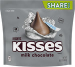 Back label of the 9.5 Ounce chocolate share bag displaying nutrition information.
