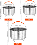 Skingwa 8qt steamer basket packaging and full set overview