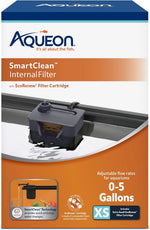 Aqueon QuietFlow internal filter front view aquarium equipment