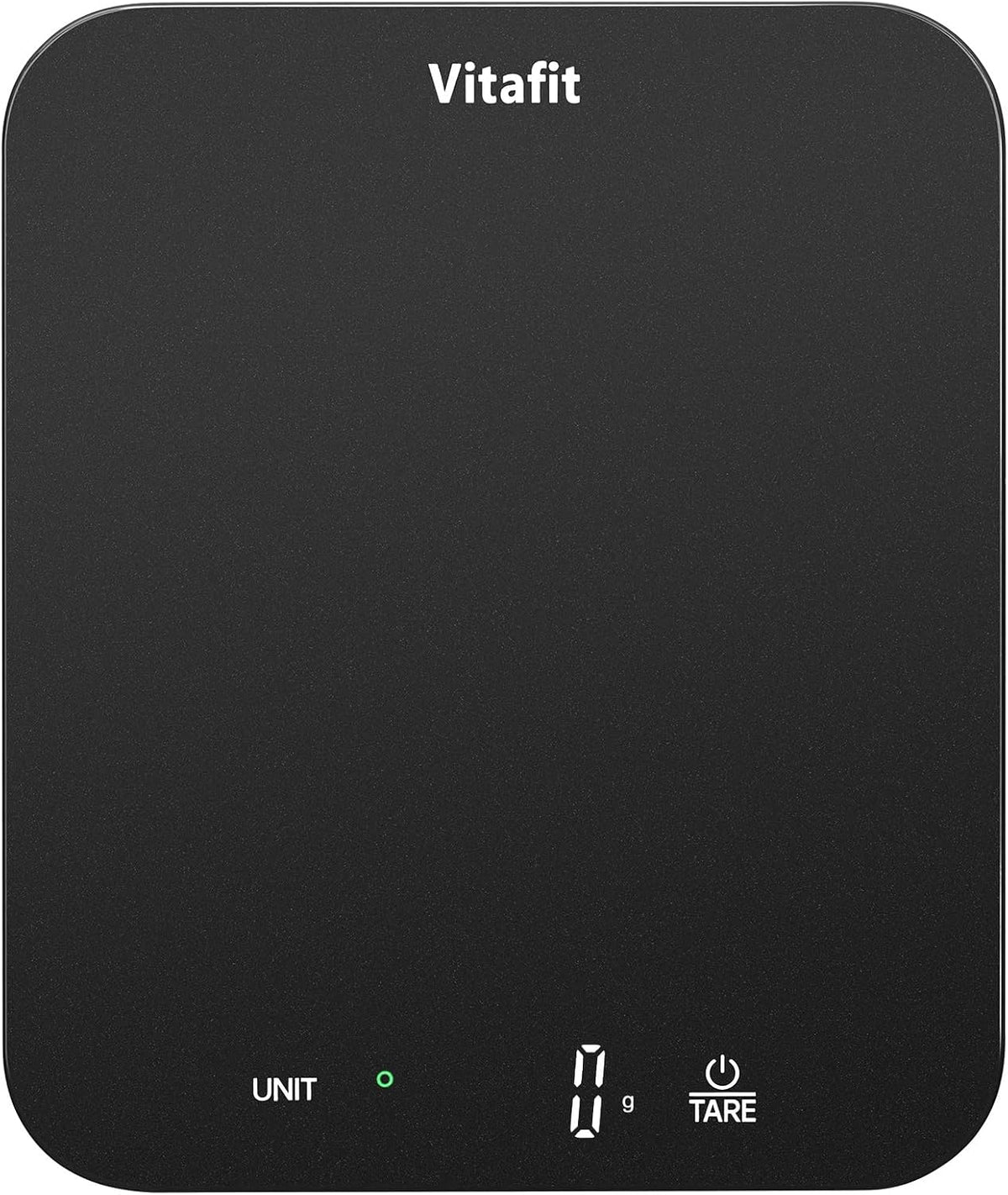 Vitafit digital food scale front view high precision kitchen appliance