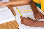 Ticonderoga yellow pencils brand logo display