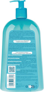 Back label of Bioderma ABCDerm Foaming Gel showing ingredients