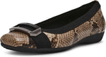Anne Klein women slip on flats rubber outsole