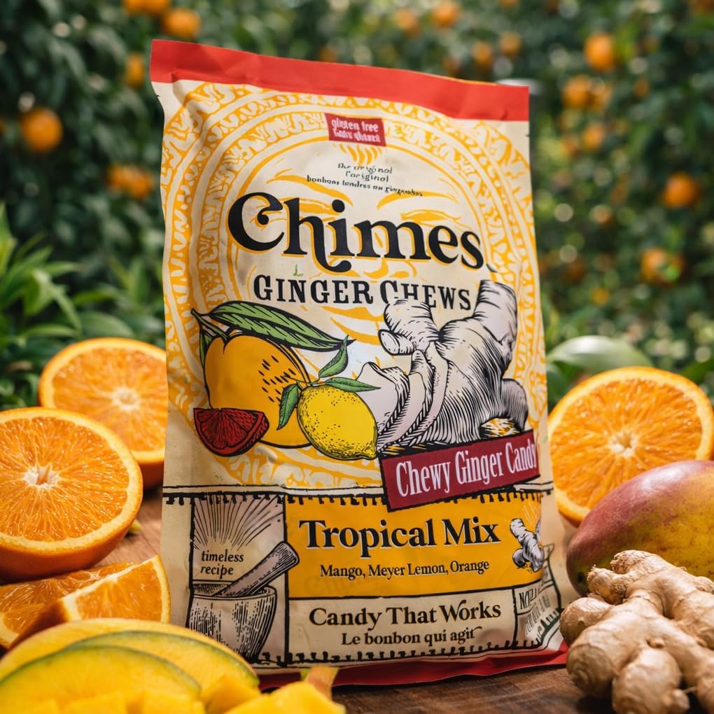 Premium stone ground ginger treats for morning sickness and nausea relief
