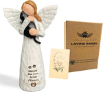 Authentic DUDULOVY imported pet loss sympathy gift showcasing the smooth grey finish.