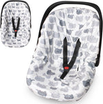 Boryokun infant car seat cover liner front view