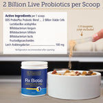 Rx Vitamins Rx Biotic prebiotic and probiotic powder for pet diarrhea relief