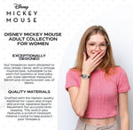 Disney women watch lifestyle angle on wrist