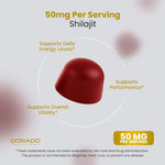Dorado Nutrition Shilajit 1000mg benefits and mineral content