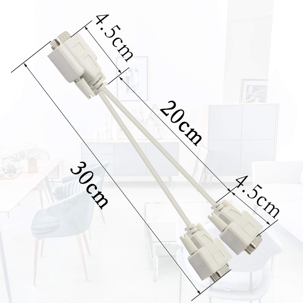 PNGKNYOCN serial splitter cable full length display