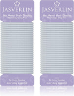 JASVERLIN Gray Hair Elastics Ties, No Metal Ponytail Holders for Women Girls Men Guys Thick Curly Hair Styling Accessories No Pull Damage Crease Breakage 50pcs (Gray) | Women Teens Men Thick Curly Hair, Daily Bands Styling Accessories - Image 12