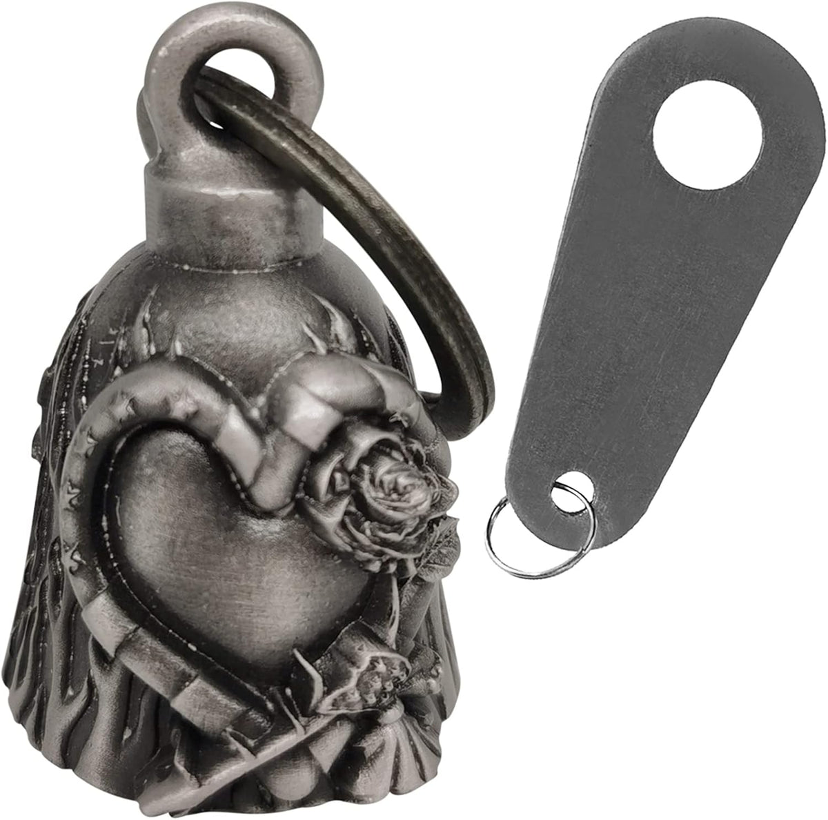 Dream Apparel Motorcycle Bell Guardian Angel Drive Away Gremlin, Biker Bell for Men Women Rider Riding, Good Luck Gift - Image 9