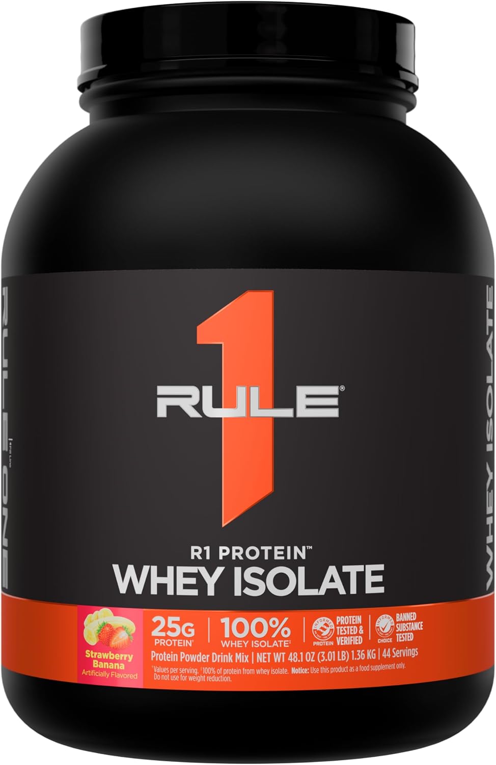 Rule 1 Proteins R1 Protein Whey Isolate, Vanilla Crme, 30 Servings | 25g of Protein from Whey Isolates and Hydrolysate isolates for Workout Recovery and anytime use - Image 14