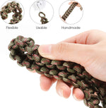 Bendable jungle vines styled into a customized terrarium bridge layout