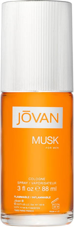 Jovan Musk classic masculine grooming product lifestyle shot