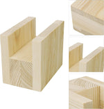 RDEXP furniture leg lifter top groove detail