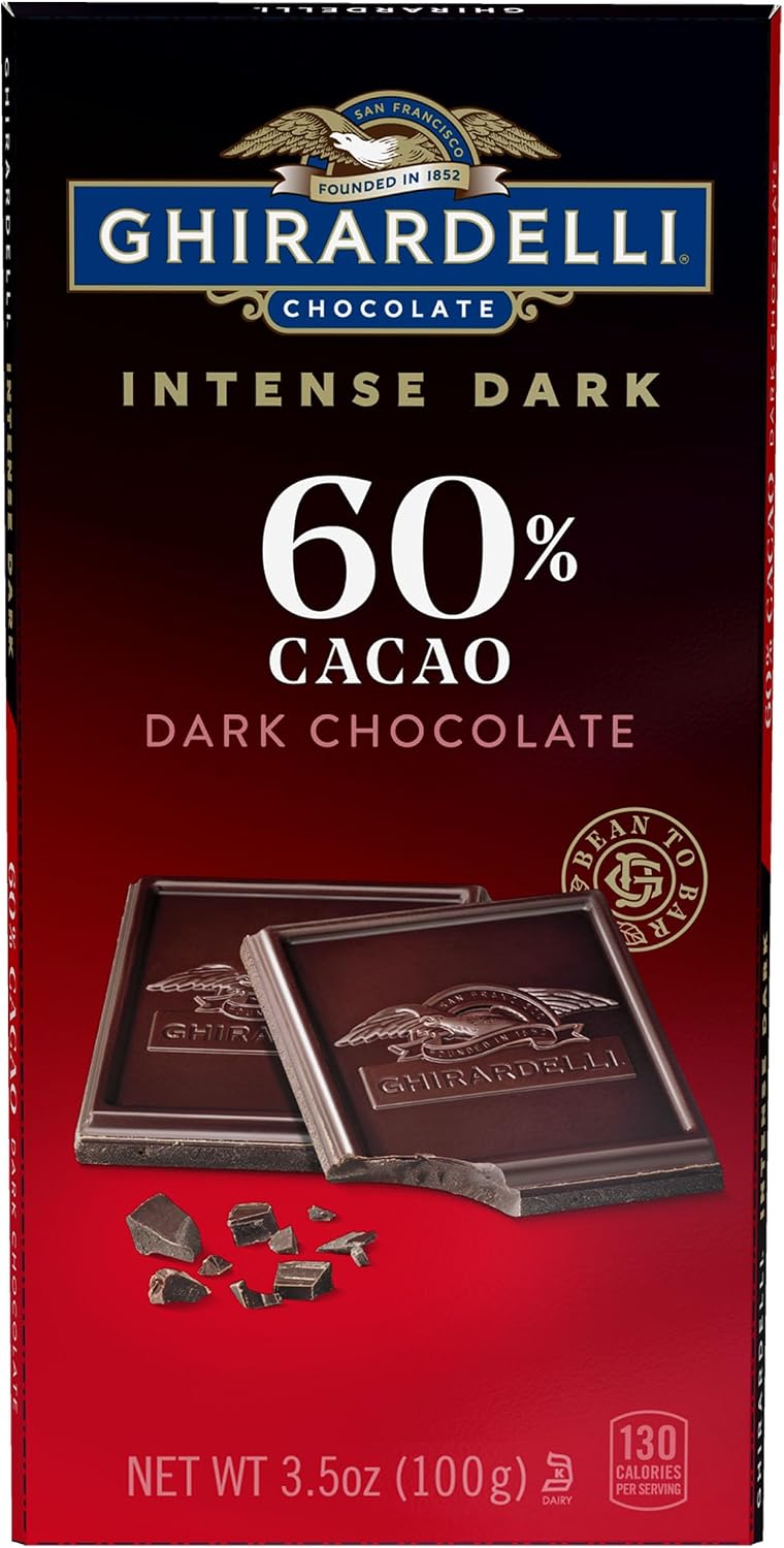 Ghirardelli, Premium Dark 86% Cacao Dark Chocolate Bar, Bold Extra Dark Chocolate with Rich Cocoa Notes, 3.2 Ounce - Image 12