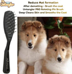 Untangler grooming tool packaging and design