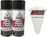 Honda Pro Honda Spray Cleaner and Polish two pack front view