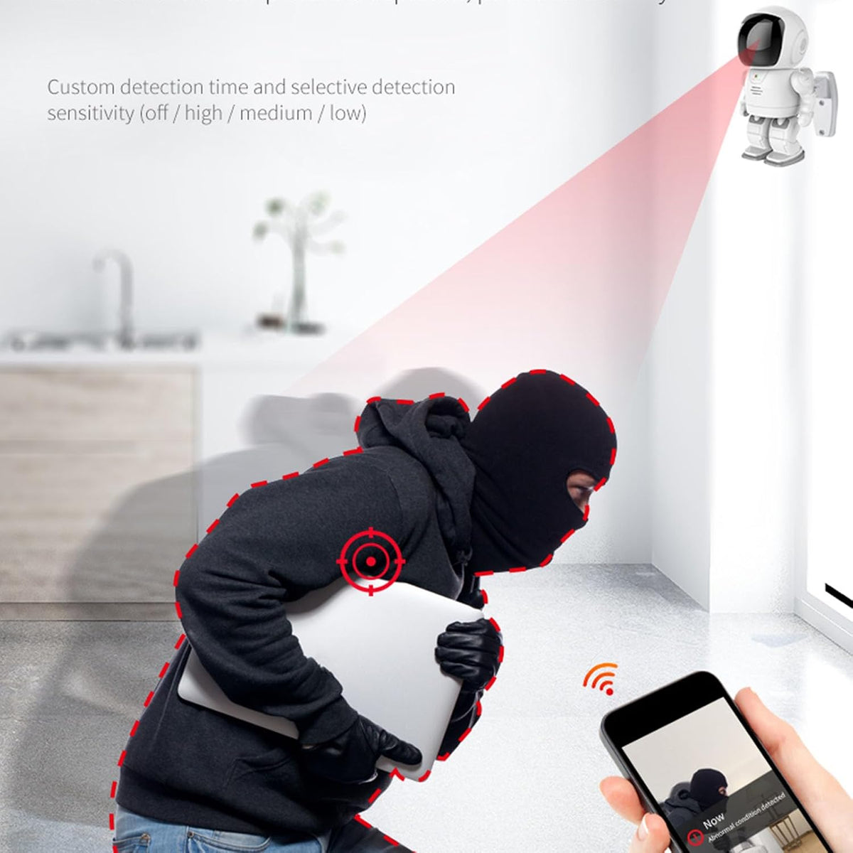 Marhynchus security camera accessories including USB cable and reset pin