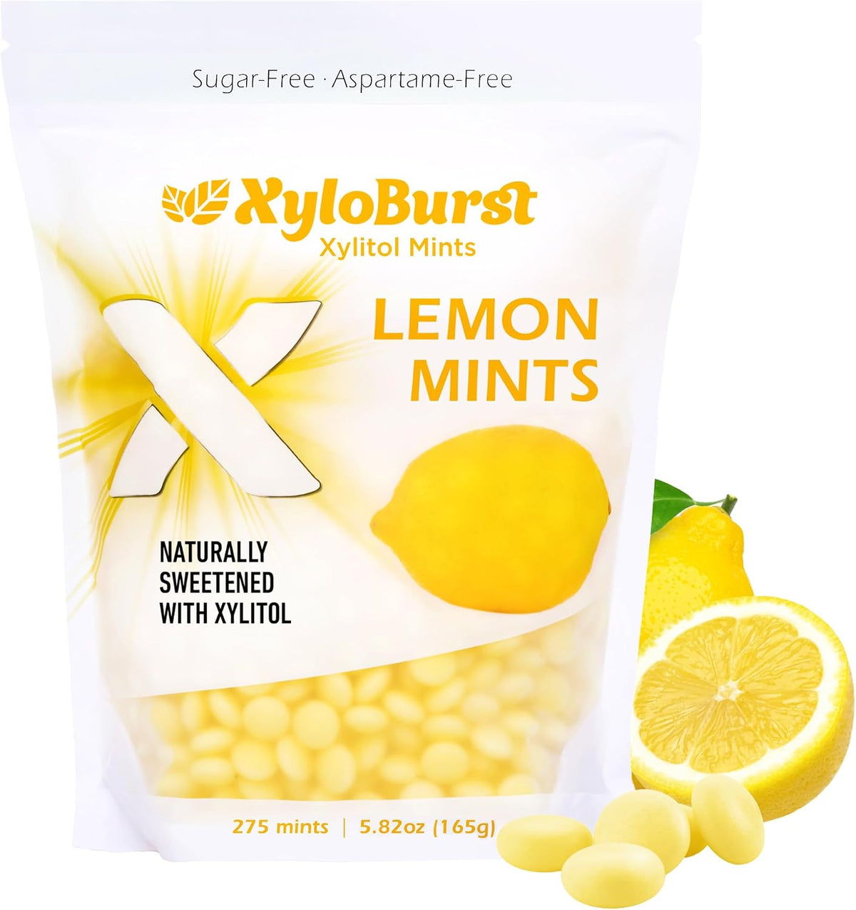 Xyloburst - Xylitol Mints | Sugar Free Breath Mints for Oral Health | Gluten Free, Vegan, Keto Friendly | Aspartame Free Mints | Peppermint | 275 Count - Image 13