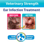 Veterinary strength Curaseb ear flush for dogs and cats