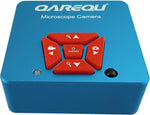 QAREQU C-mount microscope camera close up of thread interface