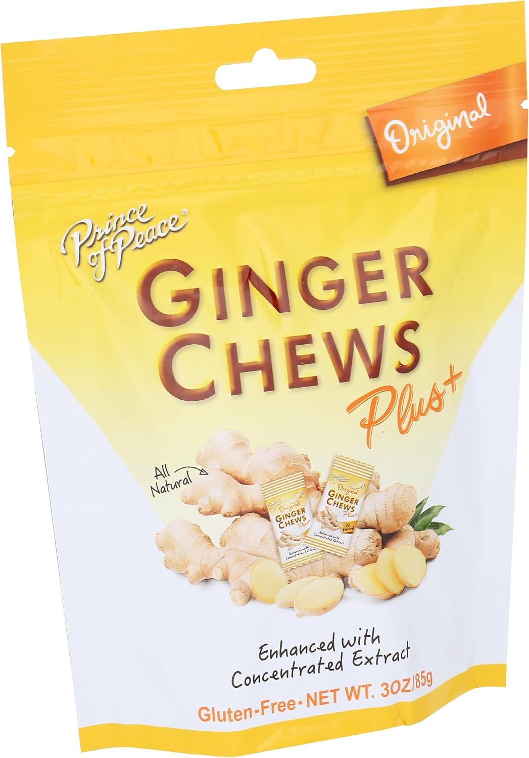 Prince of Peace 3 Ounce bags of digestive ginger candy