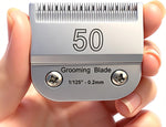 OwnLifeYF professional pet clipper replacement parts package contents including the size fifty blade
