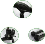 Bearstar microphone stand attached with plastic clip and thread adapter