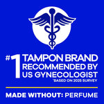 Tampax Pearl individual wrapped tampons assortment