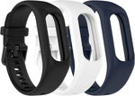 Soft Silicone Bands Compatible with Garmin Vivosmart 5 Straps Replacement Wristbands with Secure Metal Watch Clasp Buckle Bracelet Band Case Cover for Women Men, 3 Pack - Image 13