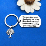 Dabihu keychain detail view of the family tree charm