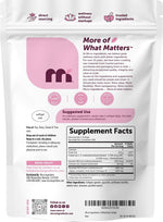 Micro Ingredients 240 softgels bottle nutritional information panel