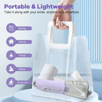 H2ofloss waterproof travel dental flosser in hand