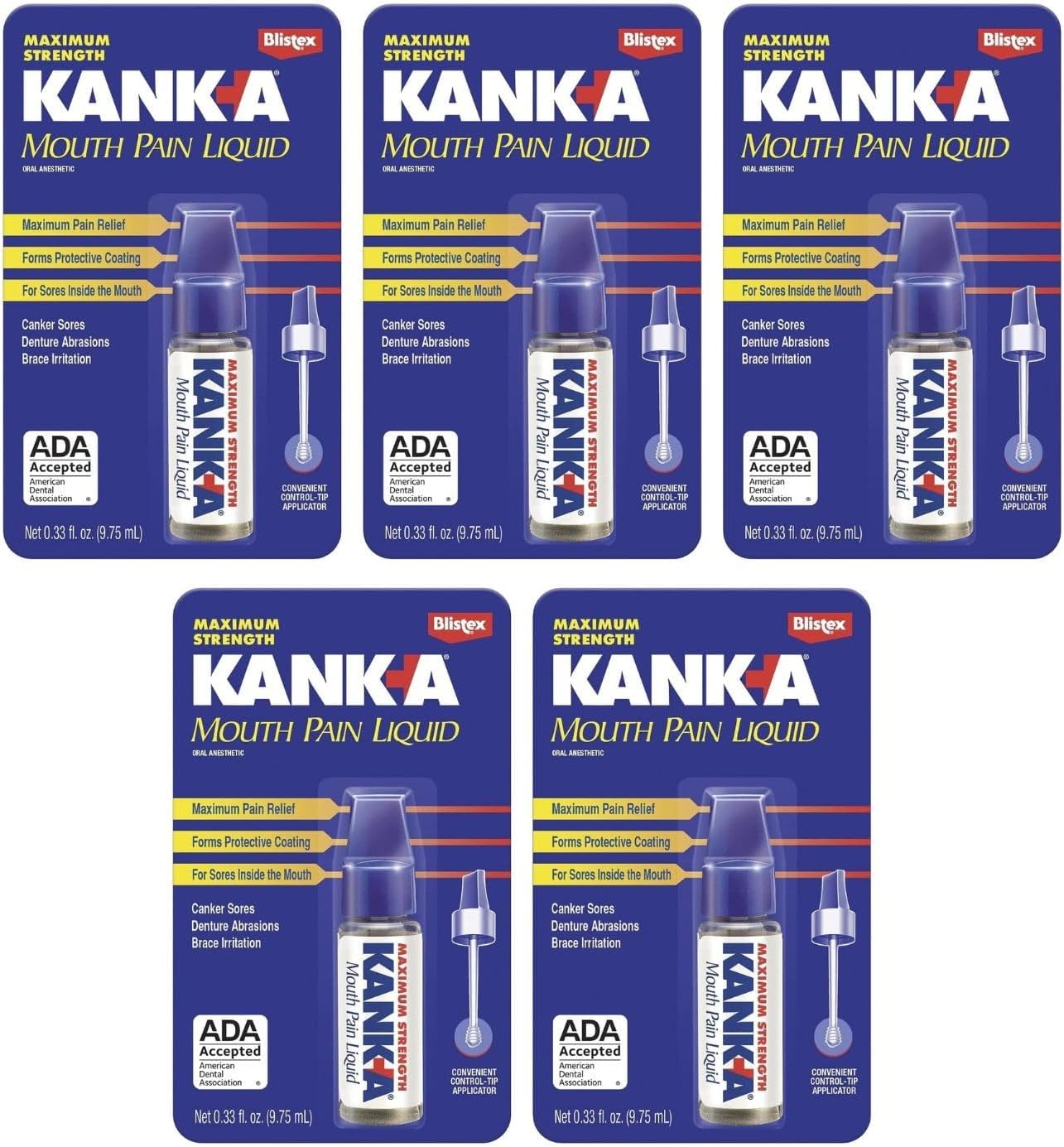 Special Pack of 5 KANK A 0.33 oz - Image 1