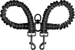 BAOBOTE Pet Double Dog Leash, Shock Absorbing Reflective Bungee Lead Walk 2 Dogs with Ease, 360 degrees Swivel No Tangle Double Dog Walking & Training Leash, Dual Dog Leashs for 6-120lbs Dogs (Pink) - Image 9