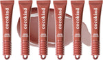 Secure ring cap feature on Cocokind clear lip balm tube