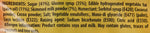 Tiffany Deluxe Toffee 700g net weight label view