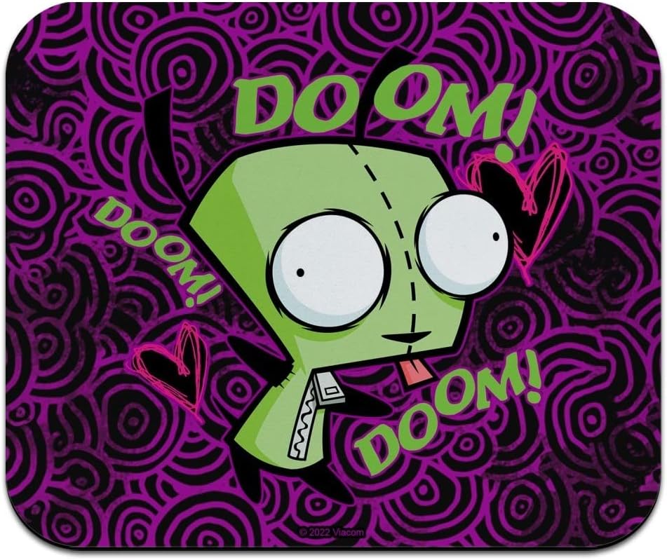 Graphics and More Invader Zim Gir Doom Dance front view mouse pad
