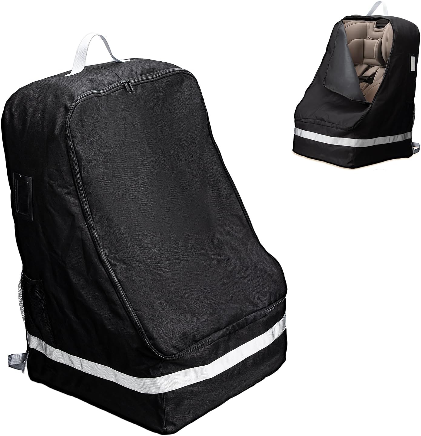 Eiszhjk car seat travel bag front view for Nuna