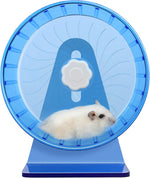 TieLishor blue hamster exercise wheel angle view