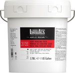 Liquitex heavy texture medium jar in studio setting