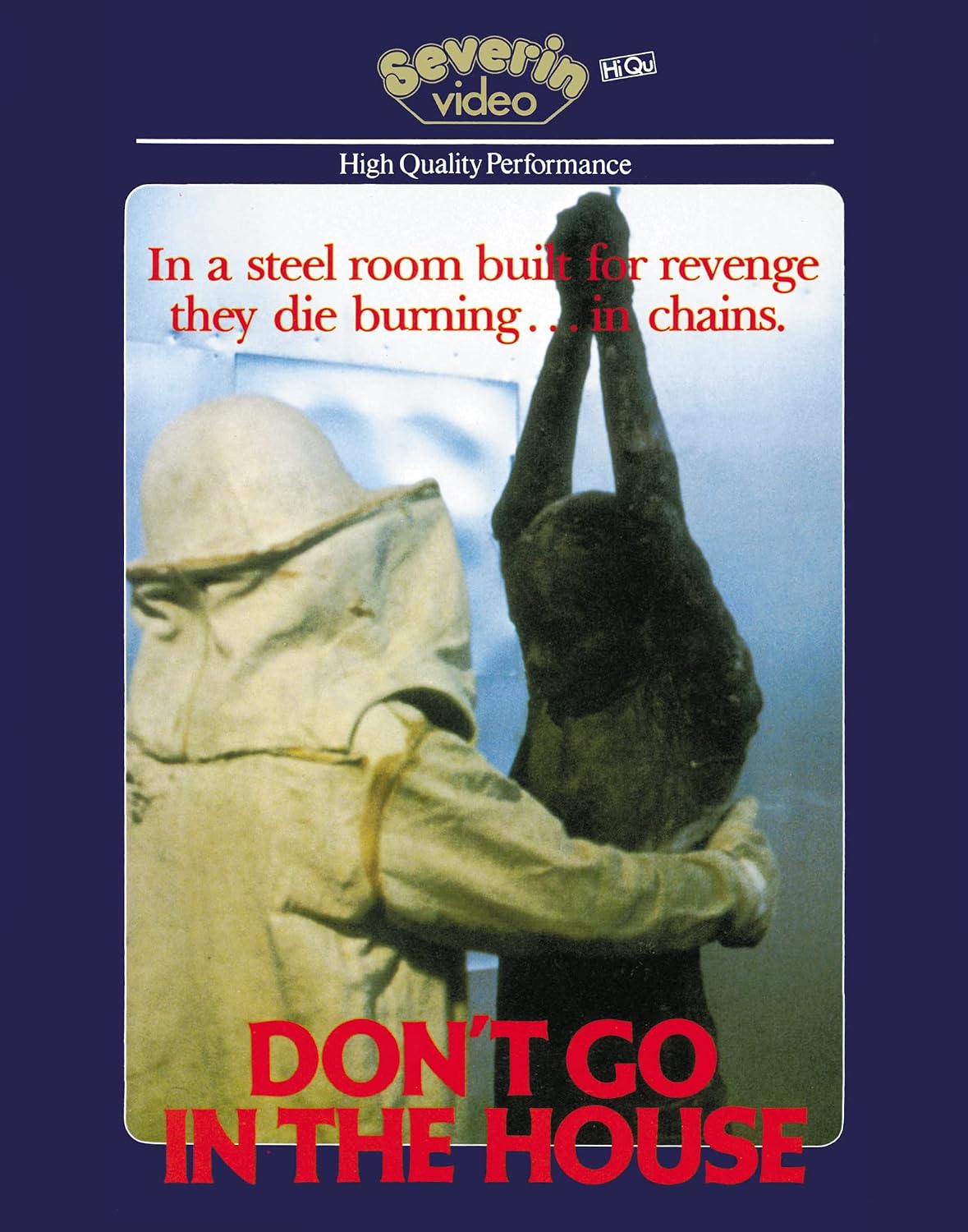 Severin Films Don't Go in the House Blu-ray front view collector edition